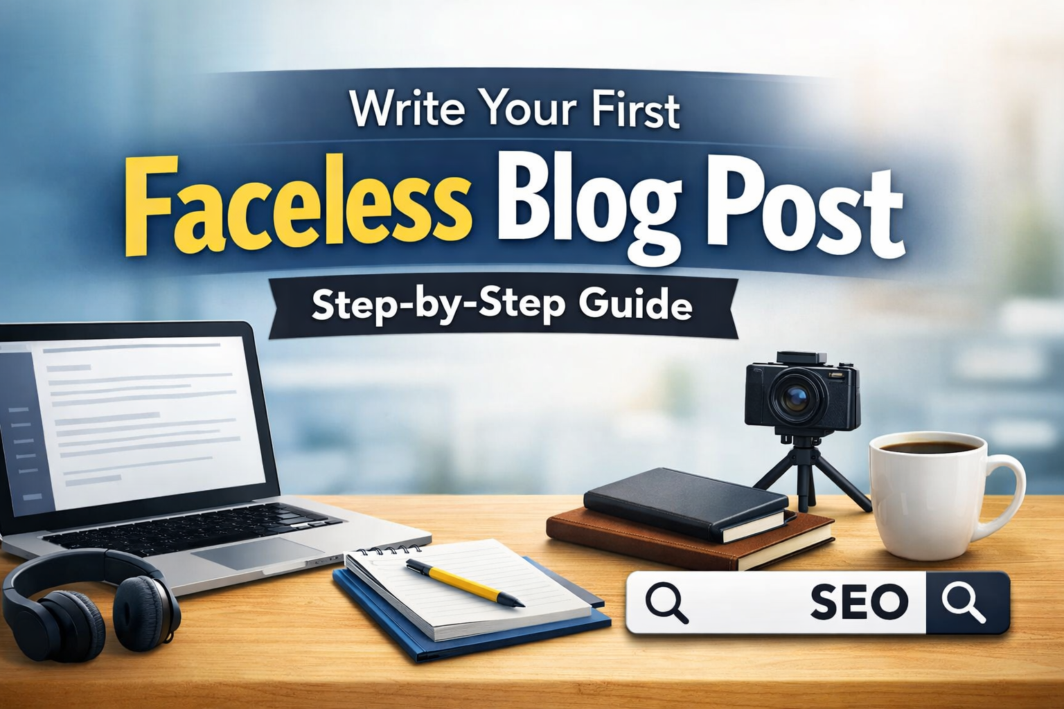 how to write your first faceless blog post