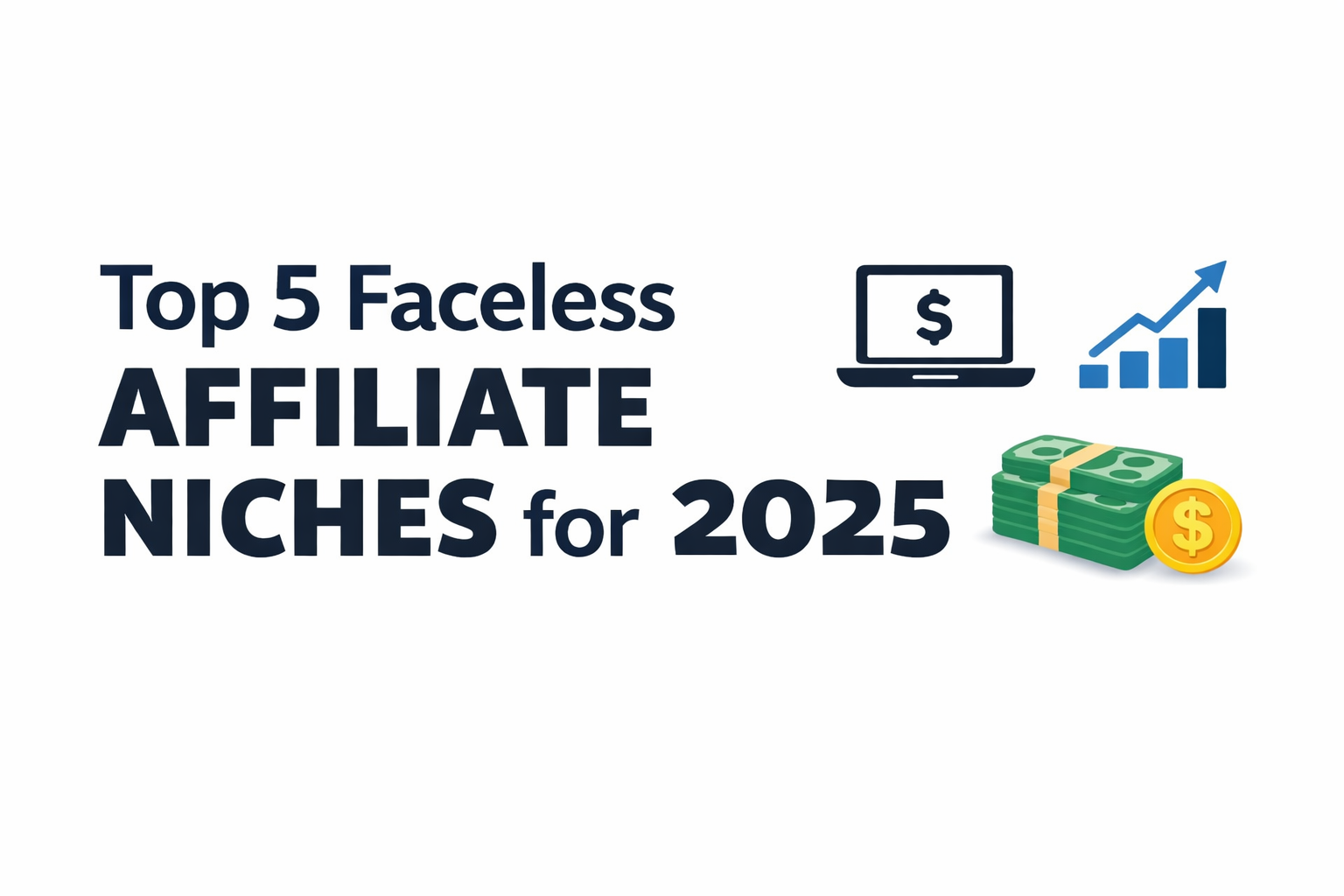 Top 5 Faceless Affiliate Marketing Niches for Beginners in 2025 (No Camera Needed)