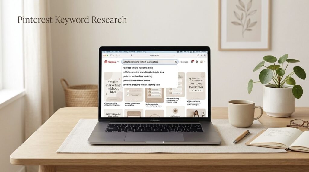 use pinterest to grow blog traffic keyword research strategy