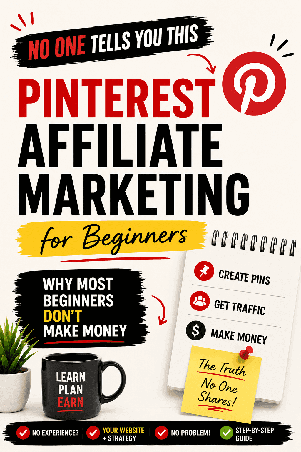 Pinterest affiliate marketing for beginners – why most beginners don’t make money and how to fix it step by step